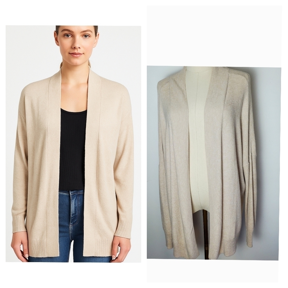 Aritzia Babaton Cashmere Blend Open Cardigan